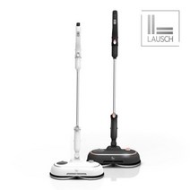 라우쉬 퀵클리 무선 듀얼스핀 물걸레 청소기 LSDS-7000, 블랙, LSDS-7000B