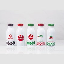 레트로 감성 뿜뿜 / 서울우유 보냉 보온 텀블러, 초코밀크드랍