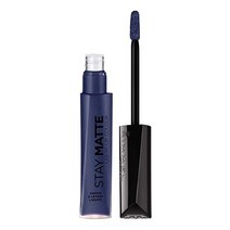 리멜 스테이 매트 립 리퀴드 플럼, 0.21 Fl Oz (Pack of 1), Blue Iris