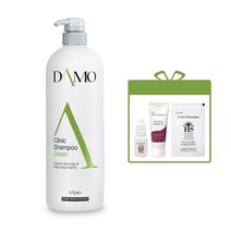 임부 산모 어린이 저자극 다모 클리닉 샴푸 그린 1000ml, 1개