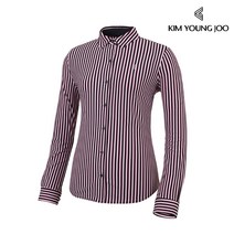 김영주 여성 봄 가을 PK 네오룩 오픈 셔츠