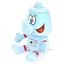 로보트 태권V 깡통로봇 철이 봉제인형 블루25cm, 로보트 태권V 깡통로봇 철이 봉제인형 블루