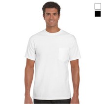 길단 포켓 라운드티 반팔 USA핏 단체티주문제작 단체복 2300