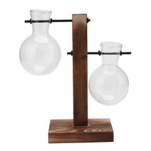 파티룸 렌탈스튜디오 꽃병 Flower Plant Clear Glass Vase Hanging Planter Terrarium Container Party Wedding Decor, [01] B