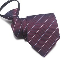 보우쌘 남성용 고급 슬림 자동 지퍼 넥타이 모음 51종 8cm