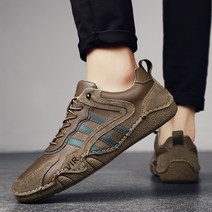 남성 캐주얼 유니크 로퍼 돈피스웨이드 드라이빙 슈즈 리얼 가죽 캐주얼화