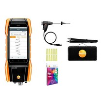 Testo 300 I 주거 및 상업용 연소 분석기 키트 연도 가스 외풍 차압 및 주변 CO 레벨 가열 시스템용 블루투스 프린터 I CO 미터 옵션 포함, Standard Set테스토, Residential