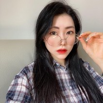 데일리 독서 오피스 심플 동그리 안경 남친룩 지적이미지 깔끔한디자인