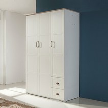 [로쏘]릴리 선반형 장롱 세트 1200, 아이보리