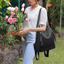 20대 30대 제주도 힐링 여행용 2in1 여성 백팩 숄더백 가방