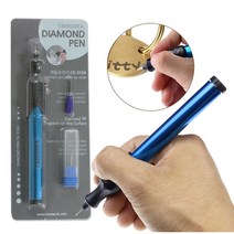 CK3104 전동 드로잉펜 조각기 (다이아몬드팁 2개) +다이아바(30P) + 건전지 포함 구성 각인펜 전동펜 다이아몬드 펜 전동 펜슬 각인 조각기 마킹 드로잉, 다이아몬드펜+다이아바+건전지추가