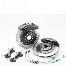 자동차캘리퍼 레이싱 카 빅 캘리퍼스 키트 6/4 포드 포커스 용 POT PSITONS 로터 ST For Volvo v40 355mm, 06 big 6 pot 355 silver