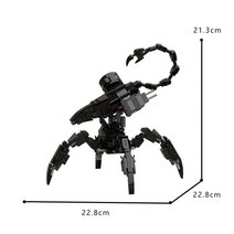 중국레고 레고호환 moc horizon zero dawned 로봇 전투 기계 손상된 빌딩 블록 세트 액션 피규어 모델 벽돌 장난감 선물, 332개, PDF 매뉴얼, 332개