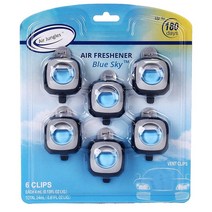 Air Jungles 에어 정글스 자동차 방향제 블루 스카이 6개입 Car Freshener Blue Sky