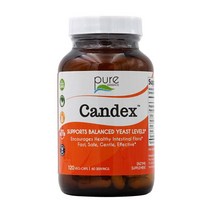 캔덱스 120 베지 캡슐 엔자임 셀룰라아제 아밀레이스 Pure Essence