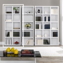 이런 36T 810 오픈 5단책장 거실책장 거실장식장, 월넛