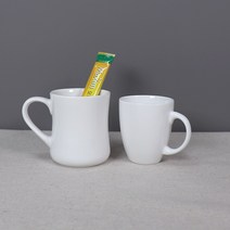 믹스커피 미니 머그컵 12종 180ml 200ml, 미니실렌더, [무광] 옐로우