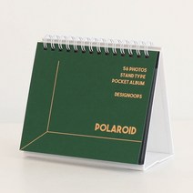 포카 콜렉트북 포토카드 폴라로이드 세우는 앨범 연예인사진, 포레스트 그린 Forest green