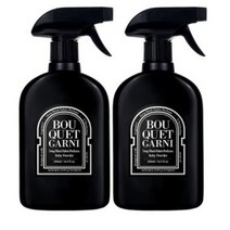 부케가르니 딥 블랙 섬유탈취제 베이비파우더, 1000ml, 2개