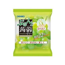 오리히로 곤약젤리 청포도맛 1박스 24봉지 144개 젤리, 120g