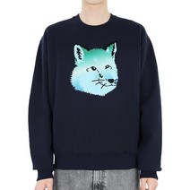 디몬트 23 S/S 메종키츠네 남성 바이브런트 폭스 맨투맨(네이비) KM00305KM0001 P480