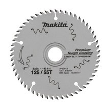 마키타(Makita) 칩소 외경 125mm 칼날수 55 프리미엄 터프 코팅 집성재·일반 목재용 A-60012