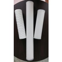 여과필터 10인치(250mm) 50개(1박스) 하우징필터 마이크로필터 와운드필터 카본필터 멜트브라운, 와운드필터 250mm_25