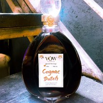 VOW 원두 발아 코냑 더치커피 500ml 고급유리병, 고급스런 위스키 보틀에 담긴 깊은 커피 맛