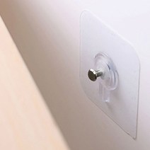 PG [4P] 세트 무타공 못없는 접착식 부착식 액자걸이 시계걸이 다용도 후크, 대 4P, 1세트