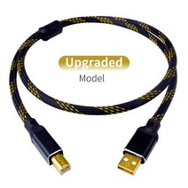 오디오 용품 Canare 하이파이 USB 케이블 DAC A-B 알파 4N OFC 디지털 오디오 하이엔드 A 타입-B 데이터, 03 upgraded model_01 0.5m