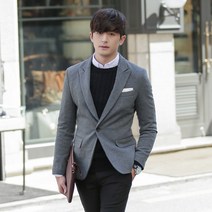 비시크 젠틀리 원버튼 자켓