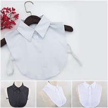 정장 넥카라 면접 웨딩 수트 넥 케이프 회사 출근 룩, 보통흰색