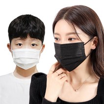 일회용 마스크 3중 MB필터 1회용 마스크 100매 대형/소형, 대형 화이트 100매