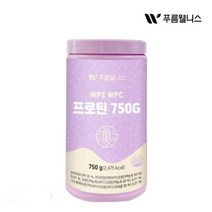 푸름웰니스 WPI WPC 프로틴 (곡물맛), 750g