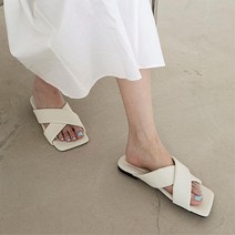 사각코 원피스 청바지 치마 슬리퍼 출근슬리퍼 여름