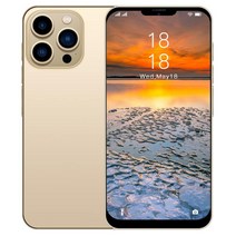 6.7인치 언락 휴대폰 안드로이드 폰 2GB +16GB/SD128GB 스트레이트 토크 듀얼 심 부스트 스마트폰 10.0용 신제품 (블루), gold, 128GB
