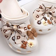 악어 디자이너를 위한 DIY 패션 검은 나비 매력 빈티지 럭셔리 라인석 악어 매력 모든 경기 진주 신발 보석 액세서리