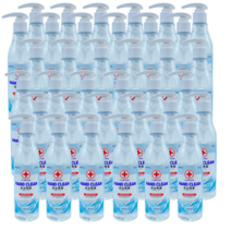 경남제약 핸드클린 손소독제 300ml 30개 / 향균 99.9% 펌프형 식약처 허가, 단품