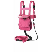 스키 스노우보드 초보자 하네스 트레이닝 조끼 길이 조절 가능 끈 어린이 보조 안전 견인 로프, J