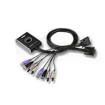 [ATEN] 에이텐 CS682 [DVI KVM 스위치/2:1/USB/케이블일체형], CS682 DVI KVM 스위치 (2 1 USB 케이블일체형)