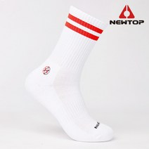 뉴탑 모내기핏 크루 논슬립 스포츠 양말, 코발트블루