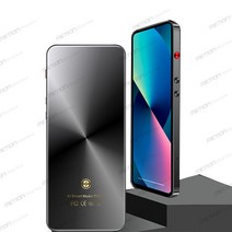 MP4 4.8quot풀 터치 스크린 mp5wifi mp3 mp4 플레이어 bluetooth5.0 안드로이드 스마트 시스템 구글 플레이 무료 다운로드 스피커브라우저fm, 검은색, 16 기가 바이트