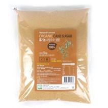 우리존 유기농 갈색설탕10kg /비정제 유기농원당, 5kg, 2개입
