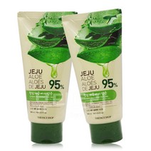 더페이스샵 제주 알로에 수딩젤 300ml+300ml 대용량