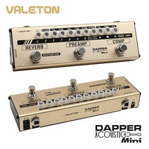 Valeton Dapper Acoustic Mini 베일톤 어쿠스틱 멀티이펙터 / 어댑터 미포함 (MES-4), *