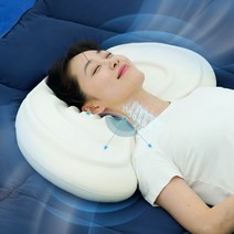 미니멀룸 수면호흡베개 편안한 목디스크 경추 베개 추천, 1개