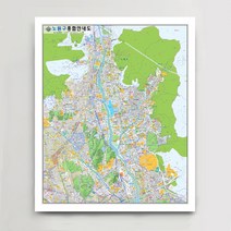 노원구 종합 지번지도 150cm x 132cm SE, 1.종이코팅