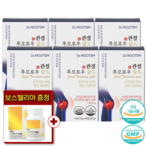 닥터루템 소연골 관절엔 콘드로이친 1200 뮤코다당 단백 콘도로이친 1200 관절 투모로우 골드, 6개, 60정, 45g