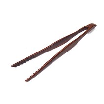 옻칠 슬림 집게-카페 뷔페 업소용 가정용 서빙 나눔 나무집게, 어른집게 (222mm)