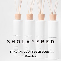 대용량 디퓨저 500ml 쇼레이어드 SHOLAYERED 아로마 리드 룸 프레그런스 릴렉스 일본 유명 향수 브랜드, 카시슬리프 + 500ml